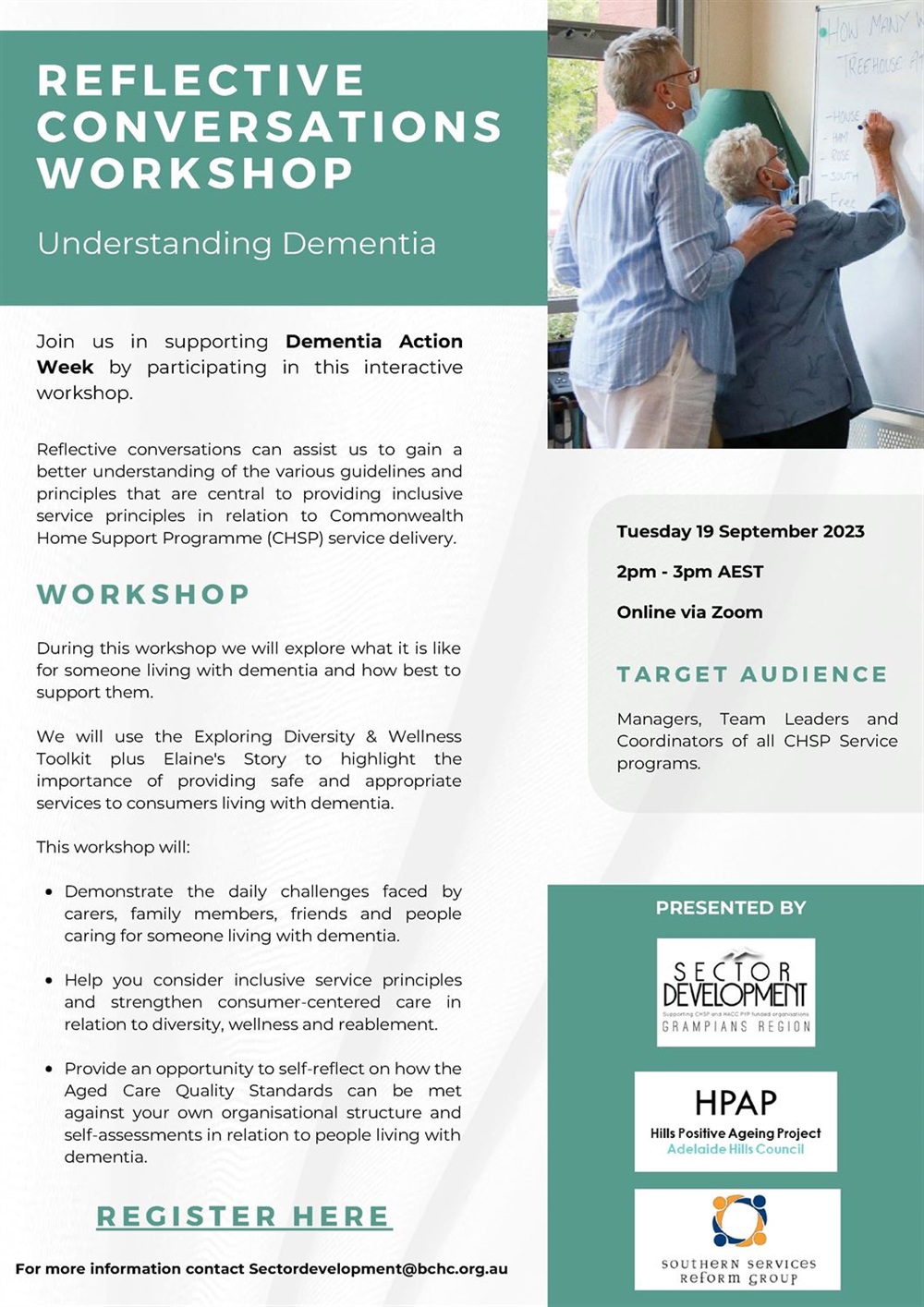 Reflective Conversations Workshop 